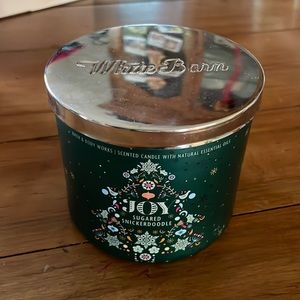 Sale! Bath and Bodyworks Joy sugared Snickerdoodle candle